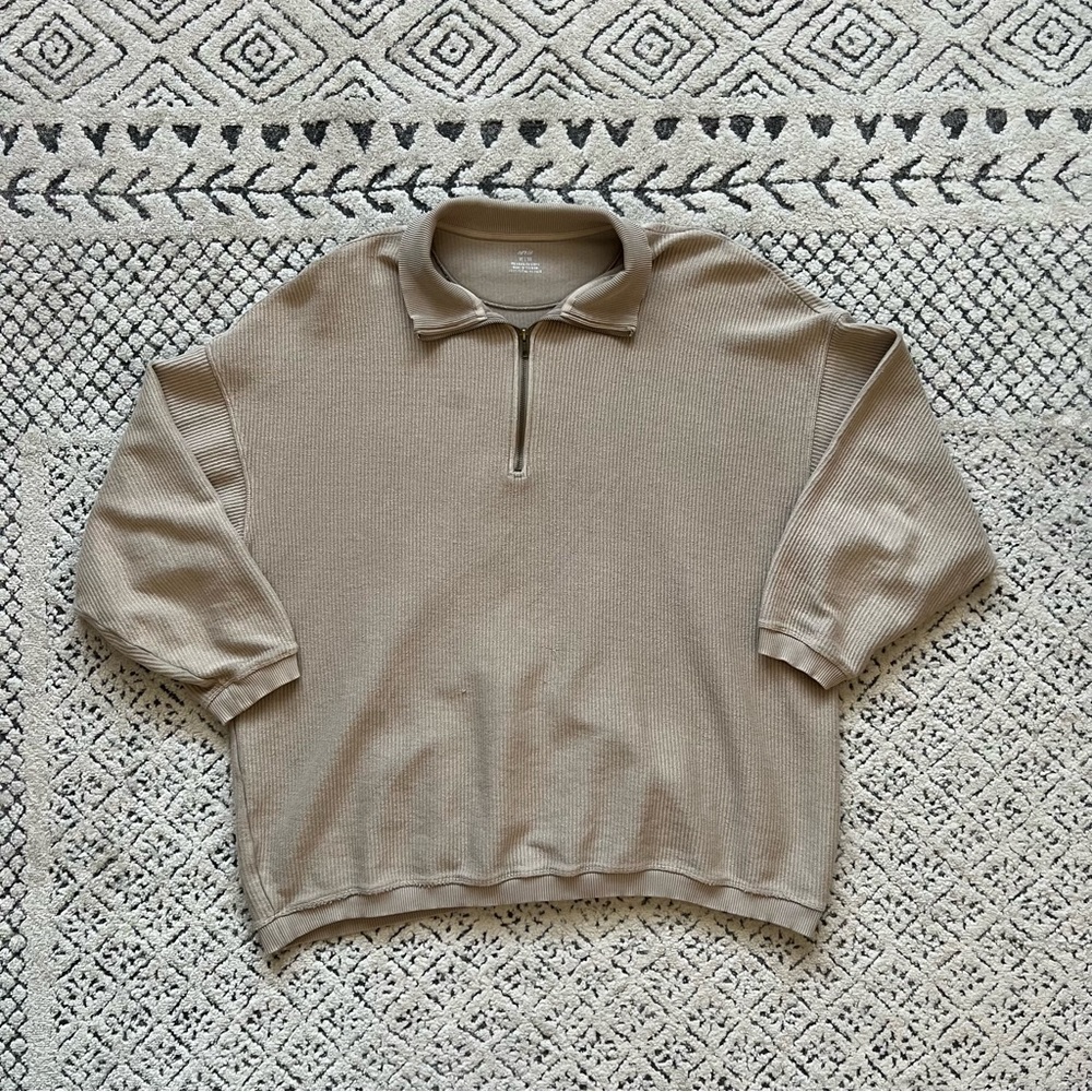 SOLD ON IG: Aerie Quarter Zip Pullover Sweatshirt